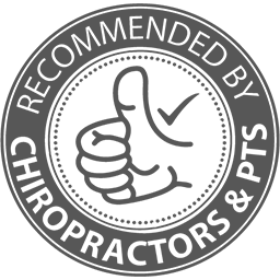 Empfohlen von Chiropraktikern & Physiotherapeuten